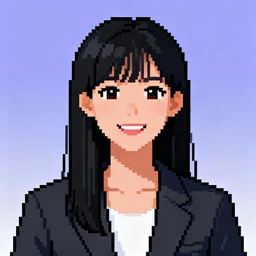 Pixel-art portrait of Sindy Vuong